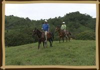 horseback riding at Punta Islita