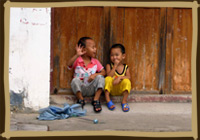 Little boys in Guangdong