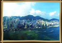 Hong Kong view from the Ritz
