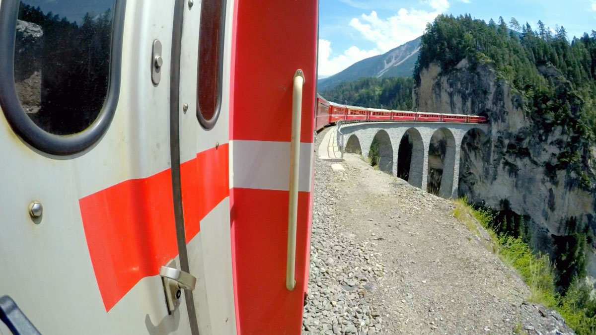 Landwasser Viaduct, Bernina Line