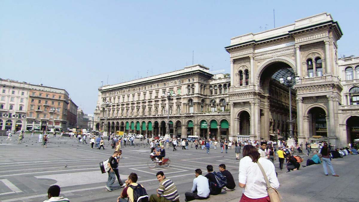 Milan Galleria Exterior-Milan